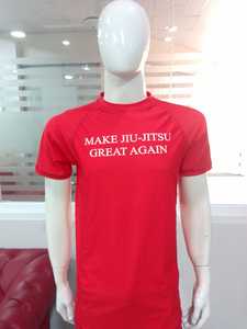 เสื้อกันผดผื่นส่งเสริมการขายสำหรับผู้ใหญ่แขนสั้น BJJ สวมใส่ต่อสู้โพลีเอสเตอร์/ สแปนเด็กซ์ - Product Image 5