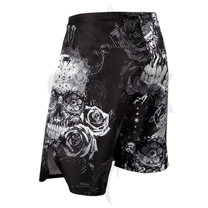 Shorts de boxe unisexes de qualité supérieure, en satin extensible résistant, pour l'entraînement de boxe et les arts martiaux - Product Image 4