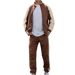 Nuevo Conjunto Deportivo de Moda, 100% Poliéster, Ropa Deportiva, Trajes Deportivos para Hombre - Product Image 1