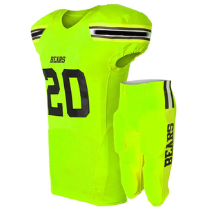 Jersey de Fútbol Americano Premium para Hombre, Diseño Personalizado OEM, Corto, de Spandex/Poliéster, Transpirable, que Absorbe la Humedad, con Transferencia de Calor - Product Image 5