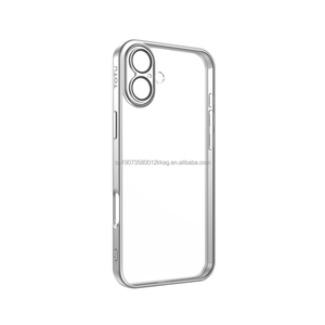 TPU bảo hiểm đầy đủ máy ảnh ống kính trường hợp điện thoại cho iPhone 16 Series chân không mạ & chống mỡ lớp phủ cho bảo vệ cao cấp - Product Image 2