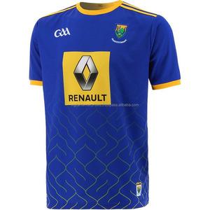 Ensemble de maillots de football personnalisés de haute qualité 100 % polyester, tenue de football gaélique de la meilleure qualité, service OEM pour le style irlandais en stock - Product Image 1