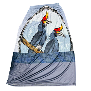 Jupe longue africaine brodée à la main, design traditionnel africain, jupe maxi pour femmes, motif ethnique, jupe longue d'été pour femmes - Product Image 1