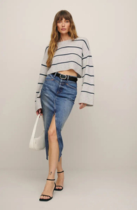 Custom Women's Denim <b>Skirts</b> 2026 New Design <b>Summer</b> Breathable Adults Eco-Friendly Quick Dry Casual Natural Waist Denim <b>Skirt</b> - Product Image 4
