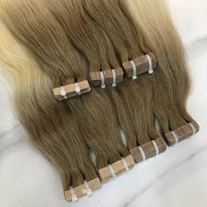 Extensiones de cabello humano vietnamita con cinta adhesiva, precio económico, sedoso y suave, 36-40 piezas - Product Image 3