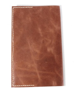 Carnet de notes en cuir de buffle marron antique, couverture rigide, cousu à la machine, rechargeable, pour journal intime ou promotion de cadeaux - Product Image 6