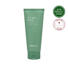 Farmstay Herbal Tea Tree Biome Calming Acne Foam 4 Confezioni da 180ml - Prodotto Scontato per Pelle Purificata - Product Image 1