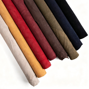 Cuir suédé véritable de qualité supérieure, fourni directement par l'usine, très demandé, respectueux de l'environnement, pour sacs, meubles, canapés, sièges automobiles, gants et chaussures. - Product Image 6