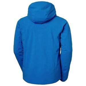 Veste de randonnée imperméable pour homme, bleue, à capuche, coupe-vent, softshell, pour le sport en montagne, avec fermetures éclair thermosoudées - Product Image 4