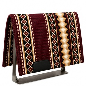 Tapis de selle Western Navajo de qualité supérieure, couverture en laine tissée à la main, équipement d'équitation personnalisé, fournisseur en gros de tapis de concours - Product Image 2
