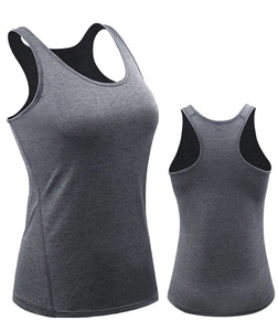 Camiseta sin mangas ajustada para mujer – Camisa sin mangas elástica para un estilo informal, para combinar en capas y para la moda de verano - Product Image 3