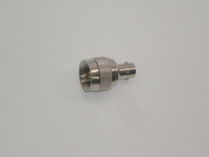 Adaptador Coaxial RF Profesional UHF Macho a BNC Hembra, Conector Cromado, Adaptador Industrial - Product Image 5
