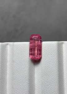 Turmalina rosa natural, piedra preciosa de corte largo tipo cojín, turmalina suelta de Afganistán para la fabricación de joyas. - Product Image 4