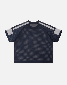 Camiseta de Fútbol Americano Unisex, de Malla, Manga Corta, Cuello Redondo, Transpirable, 100% Poliéster, con Número 77 Sublimado en la Parte Delantera, Bajo Costo - Product Image 2