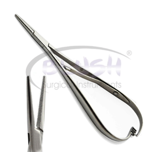 Mathieu Elastic Holder Forceps Dental Orthodontic <b>Pliers</b> Straight Curved Needle Holder Ortho <b>Pliers</b> Steel By Blush Surgical - Product Image 1