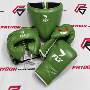 Nuevo Kit de Boxeo Personalizado de Moda, Guantes de Boxeo de Piel de Vacuno Genuina para Artes Marciales, Venta al Por Mayor - Product Image 4
