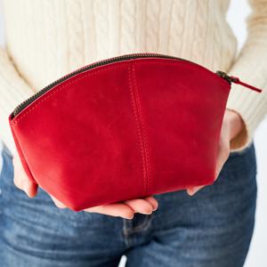 Organisateur de cosmétiques à grande fermeture éclair écologique en gros, sac pour femmes, logo personnalisé, cuir, portable, rangement de voyage, maquillage LCB-0012 - Product Image 3