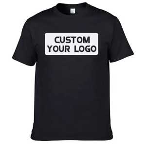 T-shirt personnalisé OEM, tissu de haute qualité, coton doux, logo imprimé, vêtements décontractés unisexes, fournisseur en gros - Product Image 1