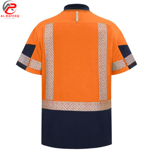 เสื้อโปโลแขนสั้นสะท้อนแสงคุณภาพพรีเมียมสำหรับผู้ชาย ราคาขายส่ง - Product Image 2