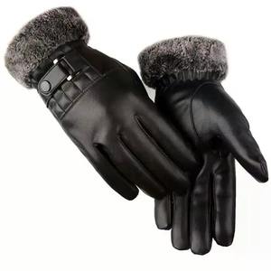 Premium Genuine Leather Winter <b>Gloves</b> with Soft Thermal Lining for Cold Weather Driving Outdoor Work and Everyday Comfort - Product Image 4