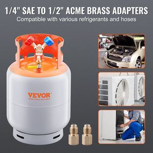 Valvola a Y da 400 PSI per Liquidi, per Bombola da 30 lb per il Recupero di Gas Refrigerante - Product Image 3