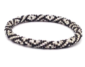 Excellent Quality Made in Nepal Unique Design Women's Trendy Fashion Jewelry Multi Colors Handmade Crochet Glass <b>Beads</b> <b>Bracelet</b> - Product Image 1