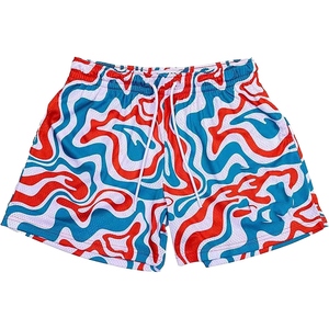 Shorts de sport décontractés pour hommes, classiques, en mesh, imprimés par sublimation, légers, pour l'entraînement au basketball - Product Image 6