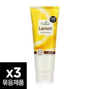 Sur le corps naturel pour citron frais 200g X 3 Pack mousse nettoyante pour le visage fraîchement parfumée et efficace - Product Image 1