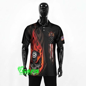 Camisetas de Polo Personalizadas SAFA SPORTS para Snooker, Camisetas Ligeras de Billar, Ropa Deportiva Sublimada para Equipos - Product Image 3