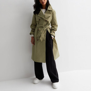 Manteau long croisé pour femme, chaud et élégant, idéal pour l'hiver – Vêtement d'extérieur de qualité supérieure, vente en gros, directement du fabricant - Product Image 1