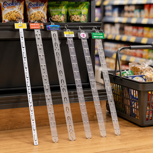 Tira de Plástico para Colgar en el Borde de Estantes de Supermercados, para Exhibición de Mercancía - Product Image 1