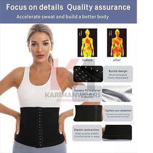 Faja Reductora de Cintura con Logotipo Personalizado, Control de Abdomen, Precio de Fábrica al por Mayor, Accesorios Duraderos para Gimnasio y Entrenamiento - Product Image 5