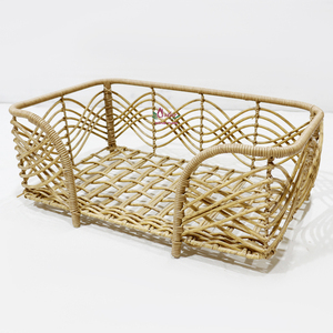 Handmade Metal & <b>Plastic</b> Cat <b>Bed</b> Cave & <b>Dog</b> Sofa Eco-Friendly Indoor Use with Removable Cover - Product Image 4