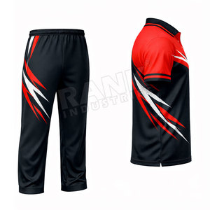 Wholesale <b>Cheap</b> Price Sports Wear Cricket Uniform Best Quality Cricket Uniform 100% Polyester Cricket Uniform - Product Image 4