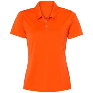 Polo décontracté pour femme avec logo personnalisé, vêtement d'été, coupe ajustée, polo de haute qualité à bas prix pour femme - Product Image 1