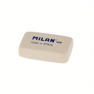 406 MILAN Blister 1 Gomas de Borrar Flexibles Duraderas y Versátiles para Uso Diario - Product Image 2