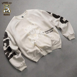 Sudadera de Felpa de Algodón Grueso Personalizada al por Mayor para Hombre, con Logotipo Impreso Personalizado, Ajuste Holgado, OEM, Marca Privada, Ropa Urbana al por Mayor - Product Image 1