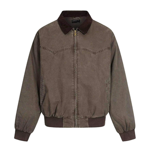 2026 New Style Wear Cotton <b>Canvas</b> <b>Jacket</b> Vintage Customized Casual Stylish <b>Canvas</b> <b>Jacket</b> - Product Image 6