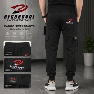 Pantalones deportivos de forro polar personalizados hechos con tela para uso diario, ideales para entrenamiento, viajes y uso casual. - Product Image 2