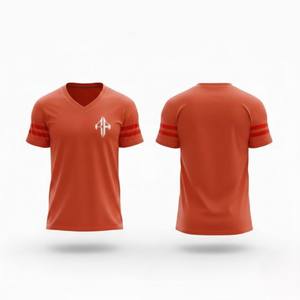 Maillot de football américain pour homme de haute qualité, col en V, 100% polyester, uni, respirant, séchage rapide, RIVIAN ATLANTIC - Product Image 1
