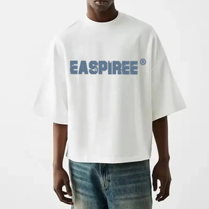เสื้อยืดลำลองพรีเมียมสำหรับผู้ชาย ออกแบบเองได้ สวมใส่สบาย ผ้าฝ้าย 100% ระบายอากาศดี แขนสั้น แฟชั่นทันสมัย รับสกรีนแบรนด์ส่วนตัว - Product Image 1