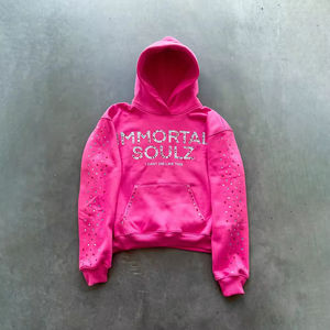 Sudadera con capucha y cremallera para hombre, de algodón desgastado, estilo vintage, con lavado ácido y cuello con cremallera completa - Product Image 1