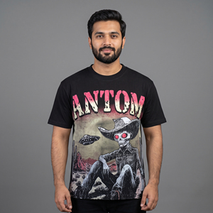 Camiseta de Hombre, Corte Regular, Manga Corta, Cuello Redondo, Color Sólido, 180g, Tejido de Algodón Peinado - Product Image 1