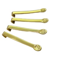 Cuillère doseuse en acier inoxydable OEM pour résine de Shilajit, mini-cuillère à doser pour résine à base de plantes, provenant d'Inde