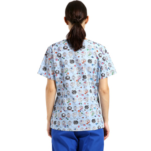 Tenues médicales ANNO en polyester/coton tissé, fabriquées au Pakistan, haute technologie, respirantes, douces, pour infirmières, médecins, uniformes médicaux unisexes - Product Image 5