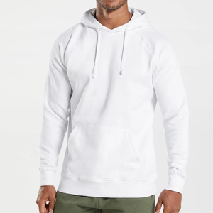 Men's Fleece Solid Plain Breathable Quick Dry Winter Front Custom Screen Printing Logo <b>Hoodie</b> for Gym <b>Workout</b> Running - Product Image 1