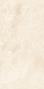 Azulejos de Porcelana Brillante con Efecto Mármol Clobber Beige de 600x1200 mm, Azulejos de Piso y Pared con Aspecto de Piedra Beige Premium para Sala de Estar - Product Image 6