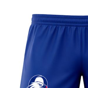 Shorts de football bleu marine pour hommes, bas de tenue athlétique, vêtements d'entraînement de football, uniforme de match, vêtements de sport, compétition en plein air - Product Image 3