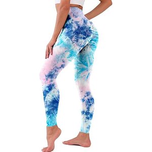Pantalones de Yoga de Cintura Alta para Mujer, Leggings Sin Costuras, Transpirables, para Gimnasio, Ejercicio, Running, Deportes, con Efecto Push-Up - Product Image 5