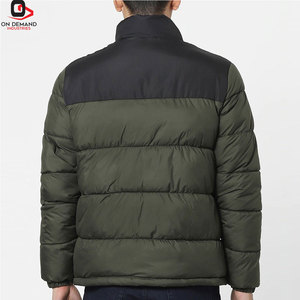 Lightweight Windproof Outdoor Men Puffer Jackets For Winter Warmth Breathable Quilted Padded <b>Bubble</b> <b>Top</b> - Product Image 3